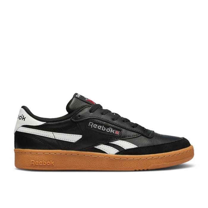 リーボック Reebok 【 Club C Revenge Vintage \u0027Black Gum\u0027 Men Black/White/Gum 】 野球クラブ vintage ビンテージ・ヴィンテージ メンズ 黒いこと 黒いこと 白いこと 白いこと