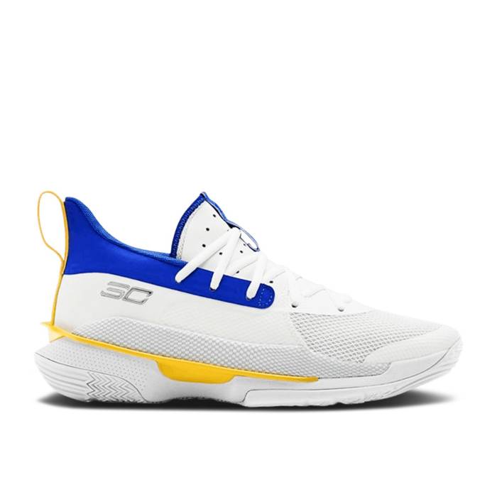 アンダーアーマー Under Armour 【 Curry 7 \u0027Dub Nation\u0027 Men White/White 】 カリー メンズ 白いこと 白いこと