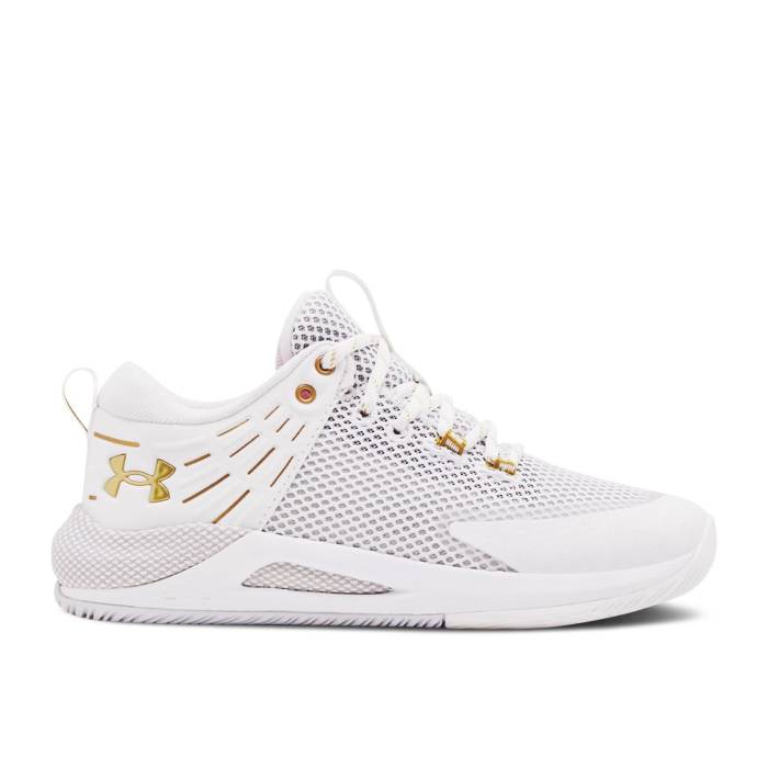 アンダーアーマー Under Armour 【 Wmns Hovr Block City \u0027White Metallic Gold\u0027 Women White/Metallic Gold 】 シティ レディース 白いこと 白いこと ゴールド