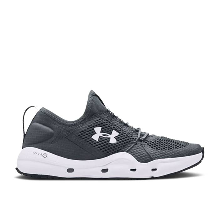 アンダーアーマー Under Armour 【 Wmns Micro G Kilchis 'Pitch Grey' Women Pitch Grey/White 】 Micro ミクロ レディース 灰色 グレー 白色 ホワイト