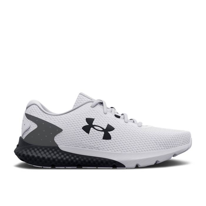 アンダーアーマー Under Armour 【 Charged Rogue 3 \u0027White Black\u0027 Men White/Black 】 メンズ 白いこと 白いこと 黒いこと 黒いこと