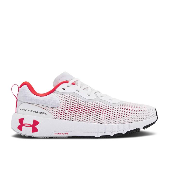 アンダーアーマー Under Armour 【 Hovr Machina 2 Se 'White Orange' Men White/Halo Grey 】 メンズ 白色 ホワイト 灰色 グレー