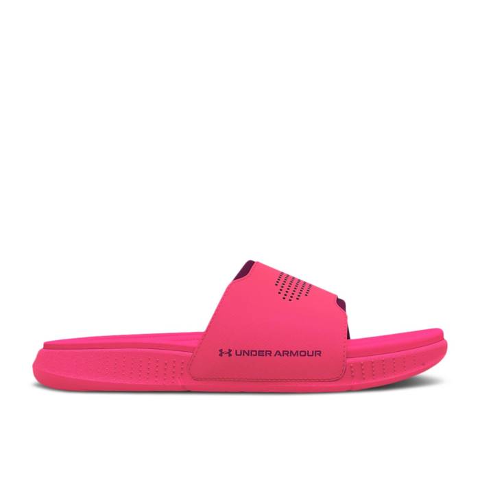 アンダーアーマー Under Armour 【 Ansa Elevate Slide \u0027Penta Pink\u0027 Men Penta Pink/Wildflower 】 Slide サンダル メンズ pink さくら色