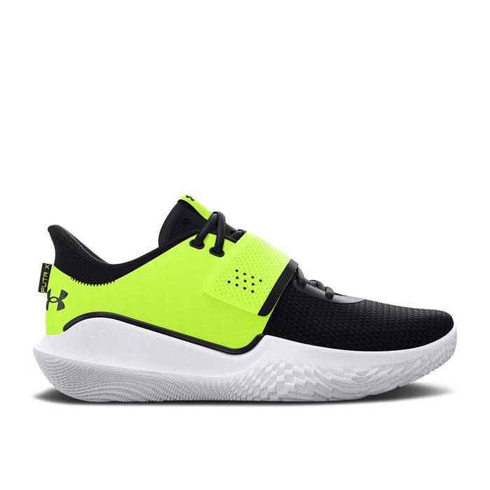 アンダーアーマー Under Armour 【 Flow Futr X \u0027High-Vis Yellow Black\u0027 Men High-Vis Yellow/Black 】 流れ受け答え yellow 黄味がかった・黄色 メンズ yellow 黄味がかった・黄色 黒いこと 黒いこと
