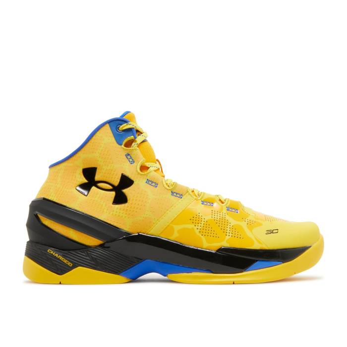 アンダーアーマー Under Armour 【 Curry 2 Retro \u0027Double Bang\u0027 Men Steeltown Gold/Taxi 】 カリー レトロ メンズ ゴールド