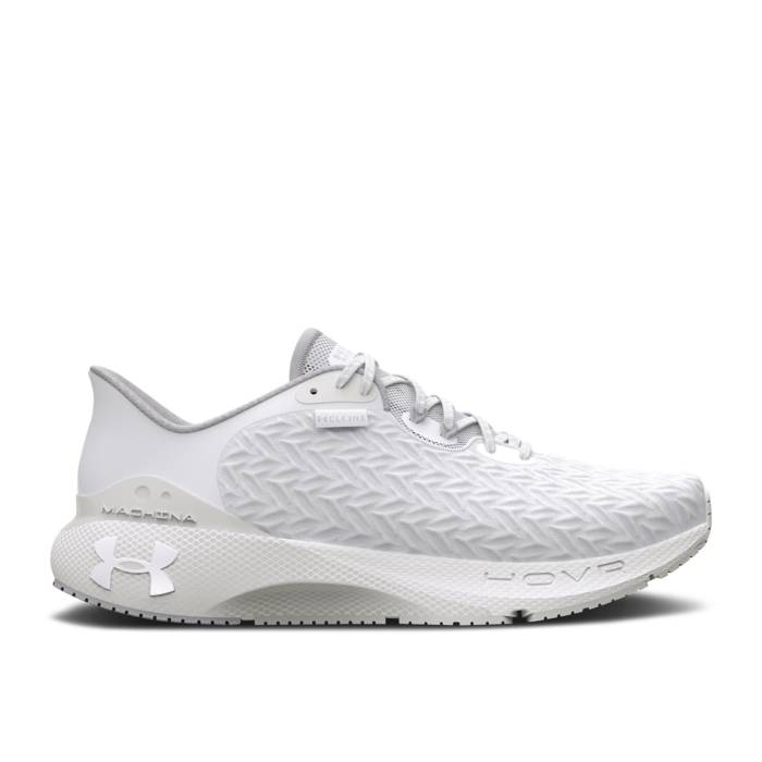 アンダーアーマー Under Armour 【 Hovr Machina 3 Clone 'White Halo Grey' Men White/Halo Grey 】 メンズ 白色 ホワイト 灰色 グレー