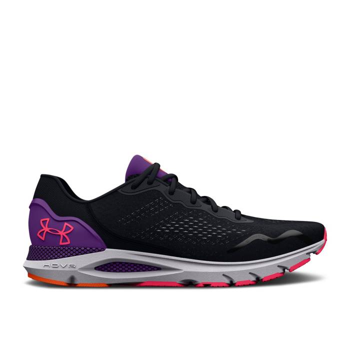 アンダーアーマー Under Armour 【 Wmns Hovr Sonic 6 \u0027Black Galaxy Purple\u0027 Women Black/Galaxy Purple 】 小宇宙 レディース 黒いこと 黒いこと 小宇宙 Purple 紫・パープル