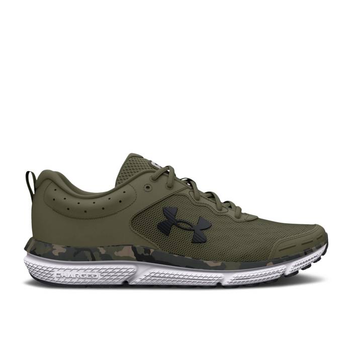 アンダーアーマー Under Armour 【 Charged Assert 10 \u0027Marine Od Green Camo\u0027 Men Marine Od Green/Black 】 green 緑・緑であること メンズ green 緑・緑であること 黒いこと 黒いこと スニーカー-メンズ靴-靴