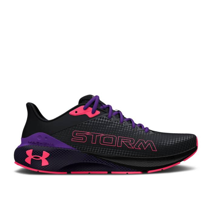 アンダーアーマー Under Armour 【 Wmns Hovr Machina torm - Black Pink Shock Women Black/Pink Shock 】 黒色 ブラック pink ピンク レディース 黒色 ブラック pink ピンク ショック