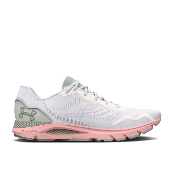 アンダーアーマー Under Armour 【 Wmns Hovr Sonic 6 \u0027White Olive Tint\u0027 Women White/Olive Tint/Grove Green 】 olive オリーブ レディース 白いこと 白いこと olive オリーブ green 緑・緑であること