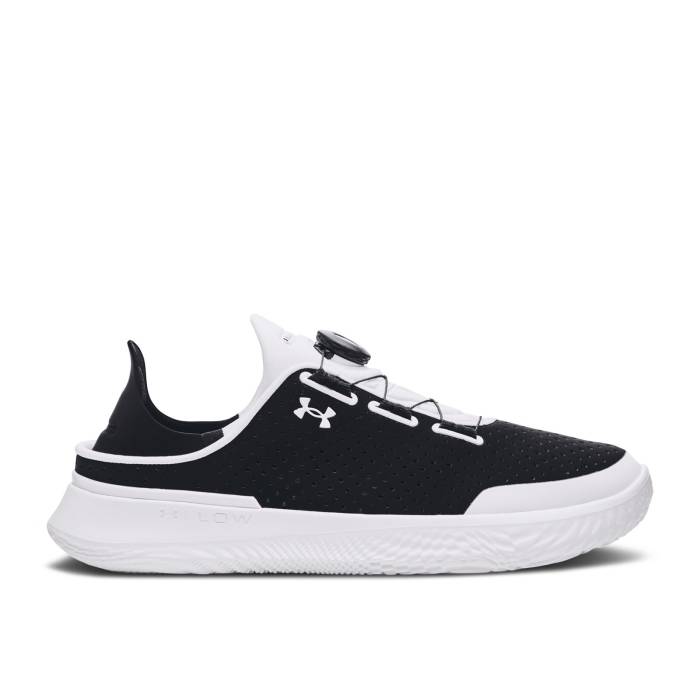 アンダーアーマー Under Armour 【 Slipspeed \u0027Black White\u0027 Men Black/White 】 メンズ 黒いこと 黒いこと 白いこと 白いこと スニーカー-メンズ靴