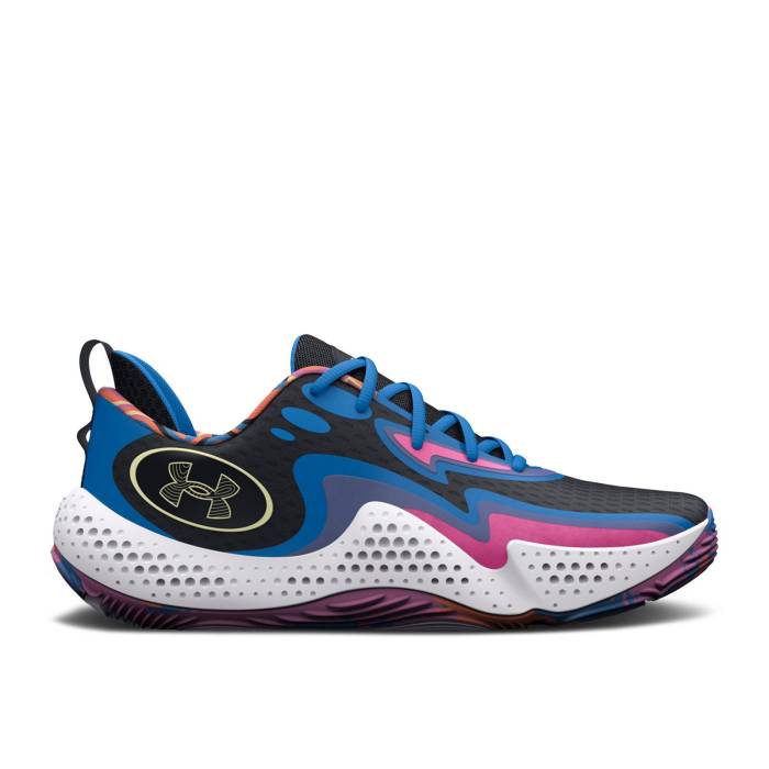 アンダーアーマー Under Armour 【 Spawn 5 Le \u0027Black Pink Edge\u0027 Men Black/Pink Edge/Lemon Ice 】 pink サクラ色 メンズ 黒いこと 黒いこと pink サクラ色