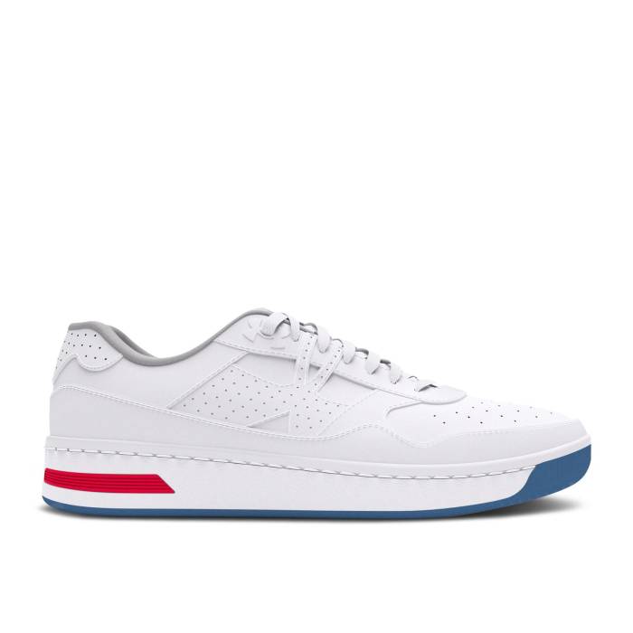 アンダーアーマー Under Armour 【 Court 96 'White Blue Red' Men White 】 コート 青色 ブルー メンズ 白色 ホワイト