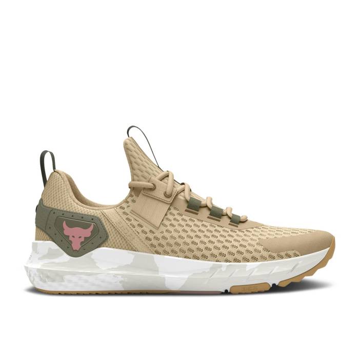 アンダーアーマー Under Armour 【 Ufc X Project Rock Bsr 4 \u0027Desert Sand Tosca Brown\u0027 Men Desert Sand/Summit White/Tosca Brown 】 砂色・真砂 メンズ 砂色・真砂 白いこと 白いこと 赤銅色 赤銅色 スニーカー-靴