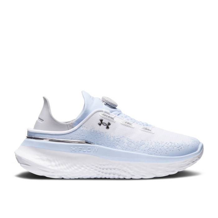 アンダーアーマー Under Armour 【 Slipspeed Mega 'Nimbus Blue Metallic Silver' Men White/Nimbus Blue/Metallic Silver 】 メガ 青色 ブルー メンズ 白色 ホワイト 青色 ブルー Silver 銀色・シルバー｜スニケス