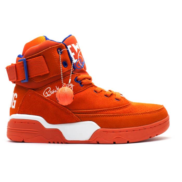 ユーイングアスレティックス Ewing 【 33 Hi \u0027Orange Suede\u0027 Men Orange/Blue/White 】 メンズ orange 橙・オレンジ色 青み 青色 白いこと 白いこと