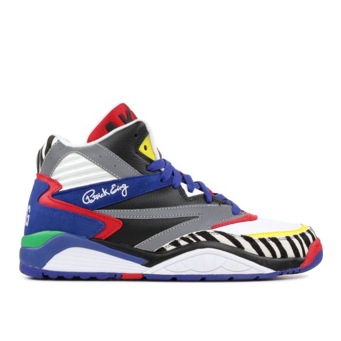 ユーイングアスレティックス Ewing 【 Akoo X Sport Lite 10 \u0027Multi-Color\u0027 Men White/Black/Silver/Red/Blue 】 アクー ともし火 メンズ 白いこと 白いこと 黒いこと 黒いこと Silver しろがね色・しろがね色 Red 赤・赤いこと 青味 ブル