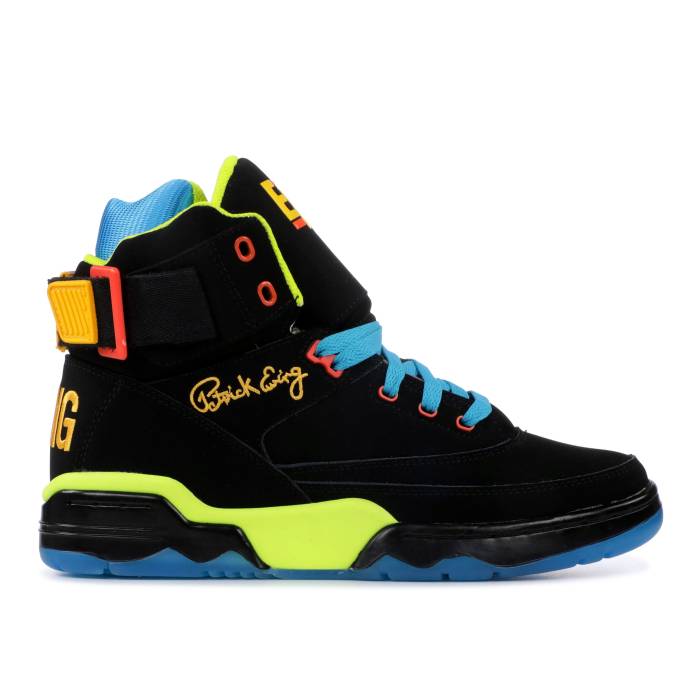 ユーイングアスレティックス Ewing 【 Epmd X 33 Hi \u0027Stricly Business\u0027 Men Black/Blue/Green 】 メンズ 黒いこと 黒いこと 青碧 青碧 green 緑・緑であること