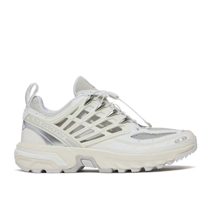 サロモン Salomon 【 Acs Pro Advanced \u0027White Vanilla Ice\u0027 Men White/Vanilla Ice/Lunar Rock 】 労働者階級 メンズ 白いこと 白いこと ルーナー・ルナー