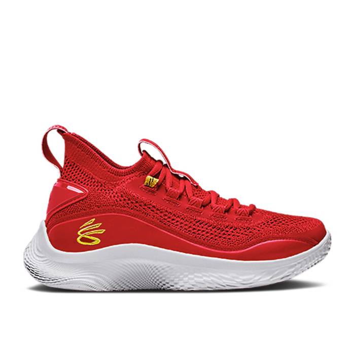 Curry Brand 【 Curry Flow 8 Gs 'Chinese New Year' Youth Red/White/Red 】 カリー フローレス ジュニア キッズ Red 赤・レッド 白色 ホワイト|スニケス