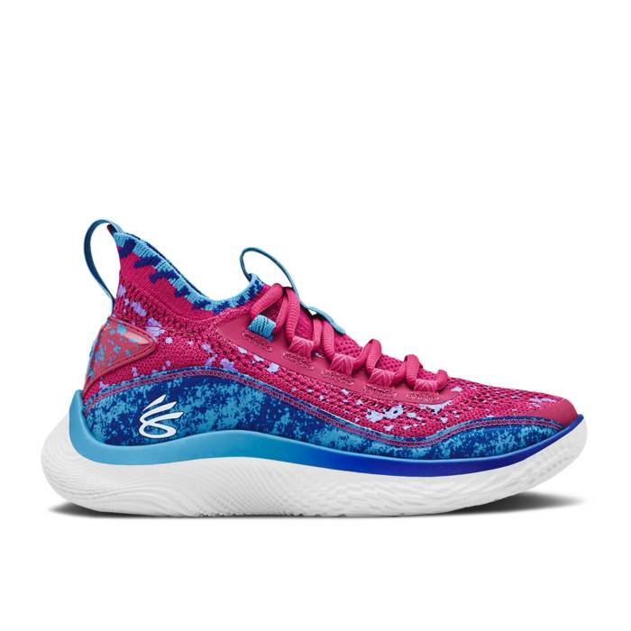 Curry Brand 【 Curry Flow 8 Gs 'Pi Day' Youth Tropic Pink/Capri 】 カリー フローレス ジュニア キッズ pink ピンク|スニケス