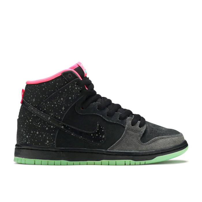 ナイキ Nike 【 Dunk High Premium Sb \u0027Northern Lights\u0027 Men Anthrct/ Blk-Hypr Pnk-Crystl Mn 】 ダンク ご機嫌 Premium 割り増し金 エスビー メンズ