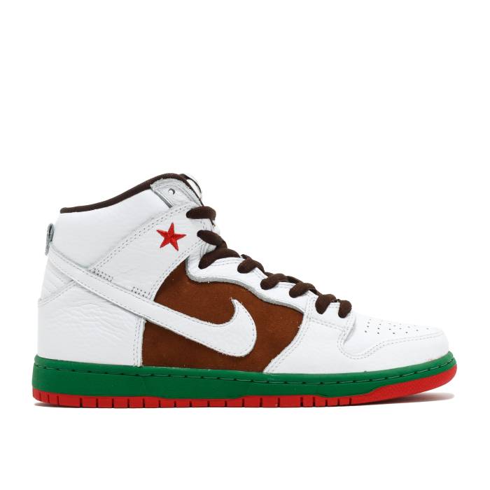 ナイキ Nike 【 Dunk High Sb \u0027Cali\u0027 Men Pecan/White 】 ダンク ご機嫌 エスビー メンズ 白いこと 白いこと