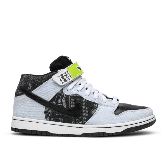 ナイキ Nike 【 Dunk Mid Premium Sb \u0027Heavy Mental\u0027 Men Black/Black 】 ダンク ミッド Premium 割り増し金 エスビー メンズ 黒いこと 黒いこと 靴-メンズ靴-その他