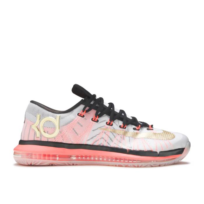 ナイキ Nike 【 Kd 6 Elite \u0027Gold\u0027 Men White/Metallic Gold-Pure Platinum-Black 】 エリート メンズ 白いこと 白いこと