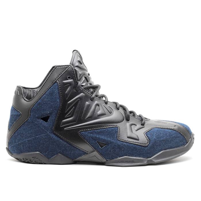 ナイキ Nike 【 Lebron 11 Ext Denim Qs Denim Men Blac/Black-Denim 】 Lebron レブロン デニム メンズ