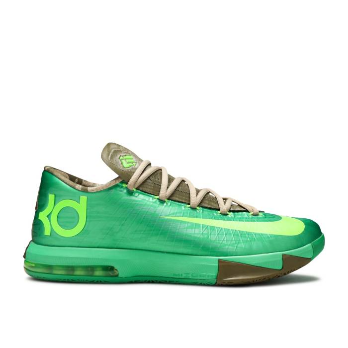 ナイキ Nike 【 Kd 6 \u0027Bamboo\u0027 Men Gamma Green/Flash Lime-Linen-Raw Umber 】 メンズ green 緑・緑であること