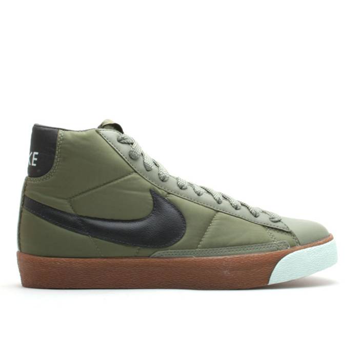 ナイキ Nike 【 Blazer Mid Premium Tech Pack Men Urban Haze/Black-Ice Green 】 ブレイザー ミッド Premium プレミアム メンズ green 緑・グリーン