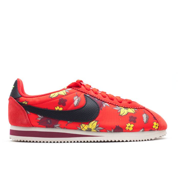 ナイキ Nike 【 Classic Cortez Nylon Qs \u0027Aloha Pack\u0027 Men Unrsty Red/Blk-Wd Slfr-Vlt 】 古典派音楽 コルテッツ ナイロン メンズ Red 赤・赤いこと