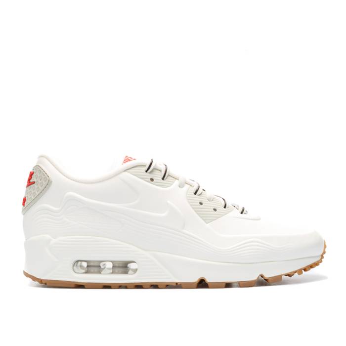 ナイキ Nike 【 Wmns Air Max 90 Vt \u0027Harajuku Crepe\u0027 Women White/White-Light Beige Chalk-Velvet Brown 】 マックス レディース 白いこと 白いこと ベージュ 赤銅色 赤銅色