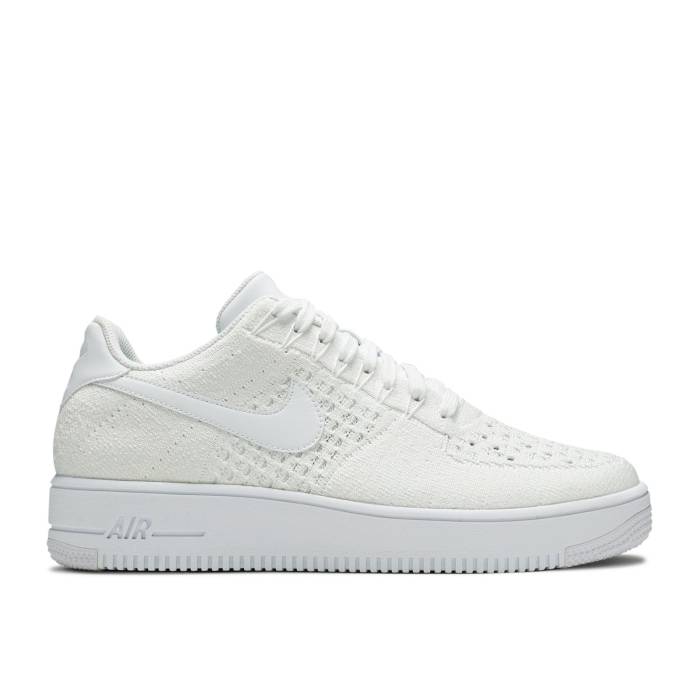 ナイキ Nike 【 Air Force 1 Ultra Flyknit Low \u0027White\u0027 Men White/White 】 ultra ウルトラ 飛球編み物 メンズ 白いこと 白いこと