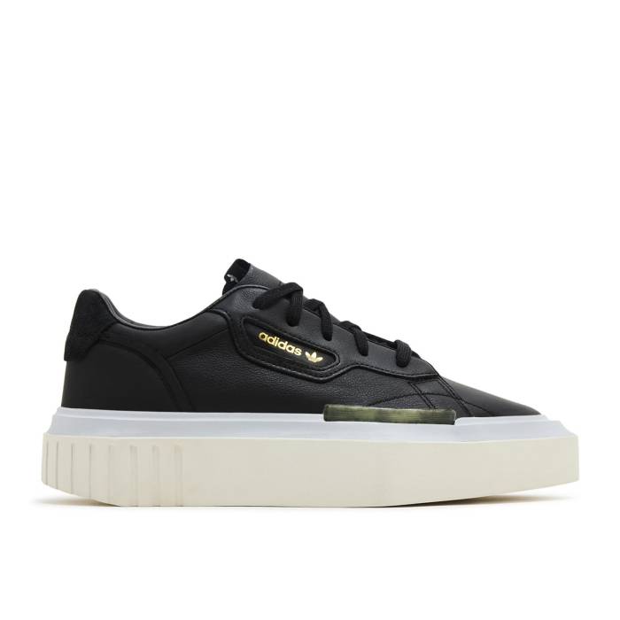 アディダス Adidas 【 Wmns Hypersleek 'Black Aero Blue' Women Core Black/Core Black/Aero Blue 】 レディース コア 黒色 ブラック 青色 ブルー｜スニケス