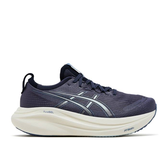 アシックス Asics 【 Wmns Gel Nimbus 27 Indigo Fog Women Indigo Fog/Cool Grey 】 レディース 藍色・インディゴ クール 灰色 グレー