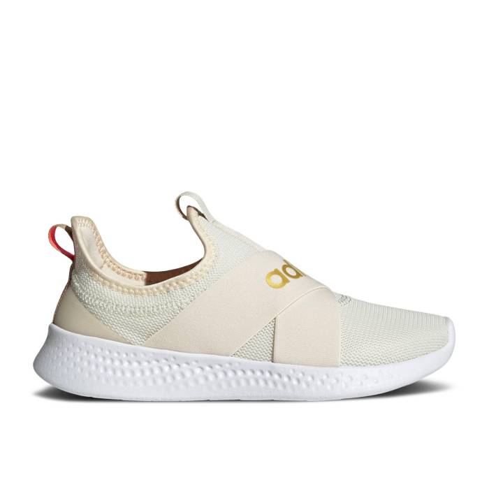 アディダス Adidas 【 Wmns Puremotion Adapt \u0027Off White Golden Beige\u0027 Women Off White/Off White/Golden Beige 】 アダプト 白いこと 白いこと レディース 白いこと 白いこと ベージュ