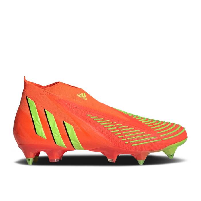 アディダス Adidas 【 Predator Edge+ Sg \u0027Game Data Pack\u0027 Men Solar Red/Team Solar Green/Core Black 】 プレデター メンズ Red 赤・赤いこと Team 野球クラブ green 緑・緑であること 中核グループ 黒いこと 黒いこと