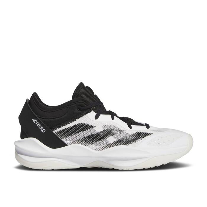 アディダス Adidas 【 Adizero Select 2.0 Low \u0027White Black\u0027 Men Cloud White/Core Black/Cloud White 】 アディゼロ Select より分ける メンズ 白いこと 白いこと 中核グループ 黒いこと 黒いこと