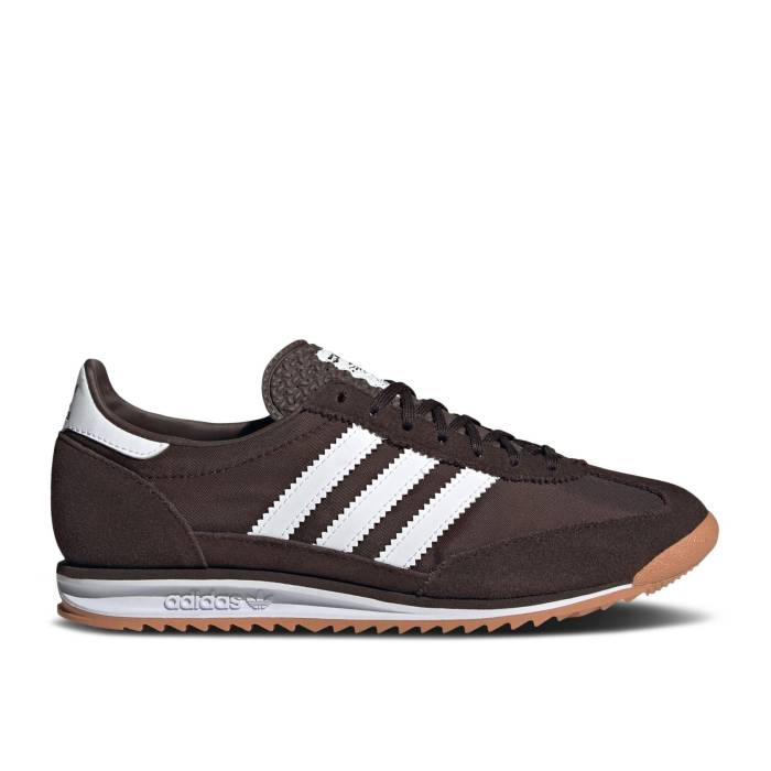 アディダス Adidas 【 Wmns Sl72 Og \u0027Dark Brown White Gum\u0027 Women Dark Brown/Cloud White/Gum 】 赤銅色 赤銅色 白いこと 白いこと レディース 赤銅色 赤銅色 白いこと 白いこと