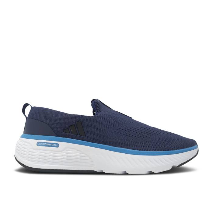 アディダス Adidas 【 Cloudfoam Go Lounger \u0027Dark Blue\u0027 Men Dark Blue/Bright Royal/Cloud White 】 メンズ 青味 青み 白いこと 白いこと