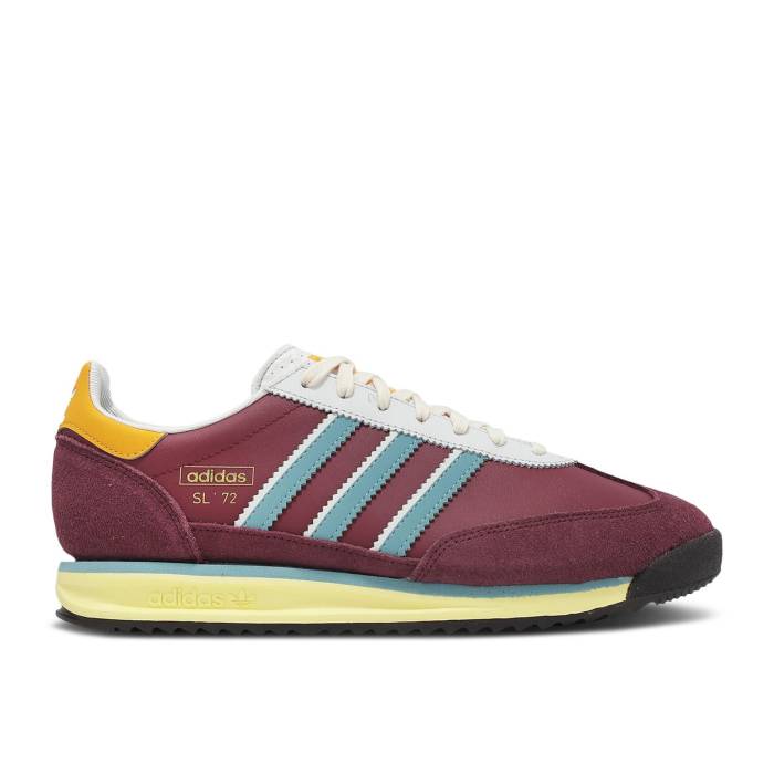 アディダス Adidas 【 Sl72 Rs \u0027Collegiate Burgundy Mint Ton\u0027 Men Collegiate Burgundy/Mint Ton/Shadow Red 】 ブドウ酒色・バーガンディー メンズ ブドウ酒色・バーガンディー シャドー・シャドウ Red 赤・赤いこと メンズ靴-スニーカー-靴