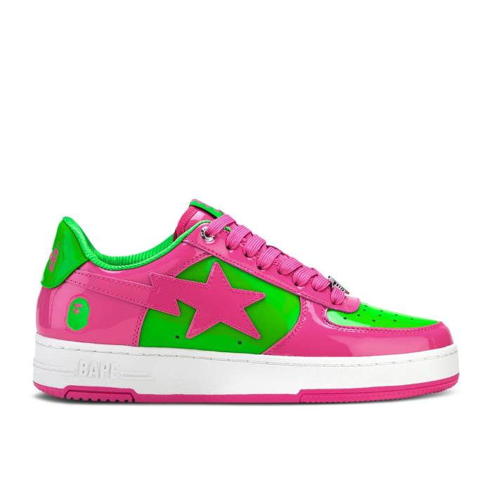 ベイプ Bape 【 Wmns Sta #1 \u0027Pink Green\u0027 Women Pink 】 レディース pink さくら色