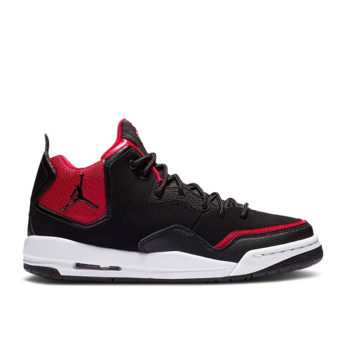 ナイキ エアジョーダン Air Jordan 【 Jordan Courtside 23 ガウス \u0027Black Gym Red\u0027 Youth Black/Black/Gym Red/White 】 お坊っちゃん キッズ 黒いこと 黒いこと Red 赤・赤いこと 白いこと 白いこと