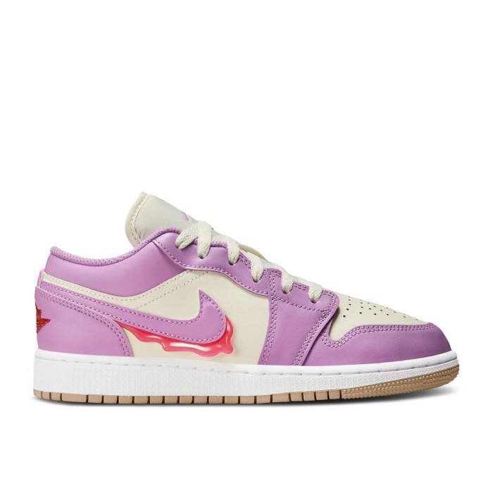 ナイキ エアジョーダン Air Jordan 【 Jordan 1 Low ガウス \u0027Peanut Butter \u0026 Jelly\u0027 Youth 】 御坊っちゃん キッズ キッズ・ベビー・マタニティ-その他
