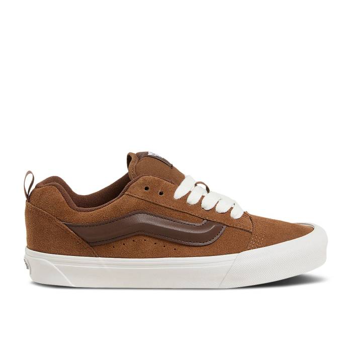 ヴァンズ Vans 【 Knu-Skool \u0027Suede - Brown\u0027 Men Brown 】 メンズ 赤銅色 赤銅色
