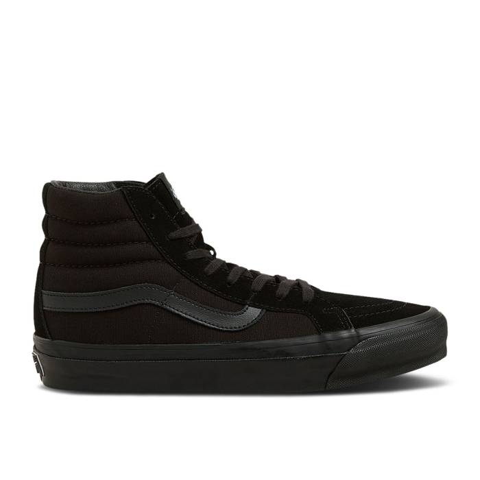 ヴァンズ Vans 【 Premium Sk8-Hi 38 \u0027Black\u0027 Men Black 】 Premium 割り増し金 滑るご機嫌 メンズ 黒いこと 黒いこと