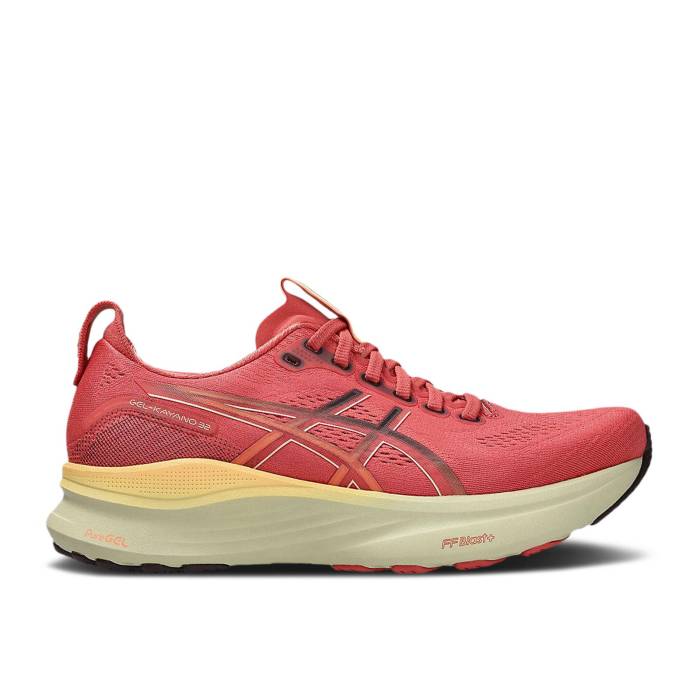 アシックス Asics 【 Wmns Gel Kayano 32 \u0027Dark Pink Clay\u0027 Women Dark Pink Clay/Dark Currant 】 pink サクラ色 レディース pink サクラ色