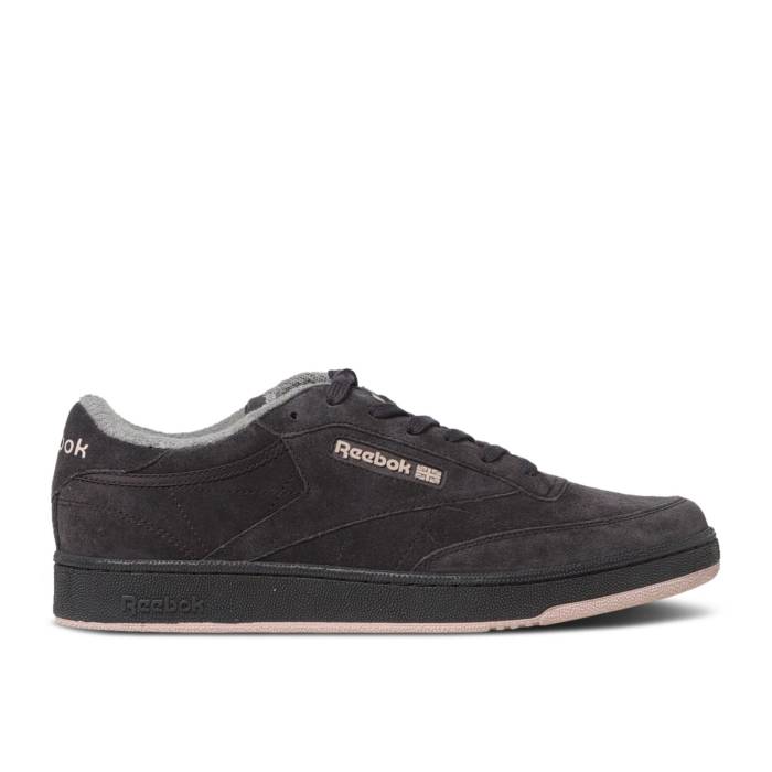 リーボック Reebok 【 Club C \u0027Black Light Pink\u0027 Men Black/Light Pink 】 野球クラブ メンズ 黒いこと 黒いこと pink サクラ色